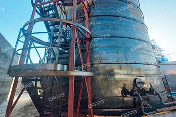 Монтаж резервуара для хранения битума в Нижегородской области